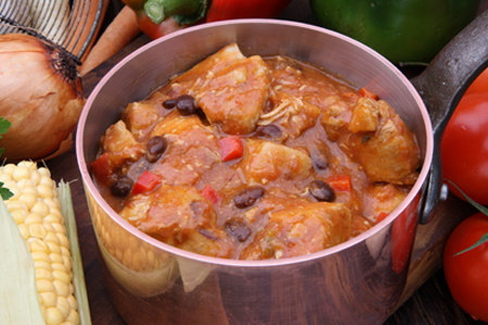 Bulk-Mexican-chicken-casserole